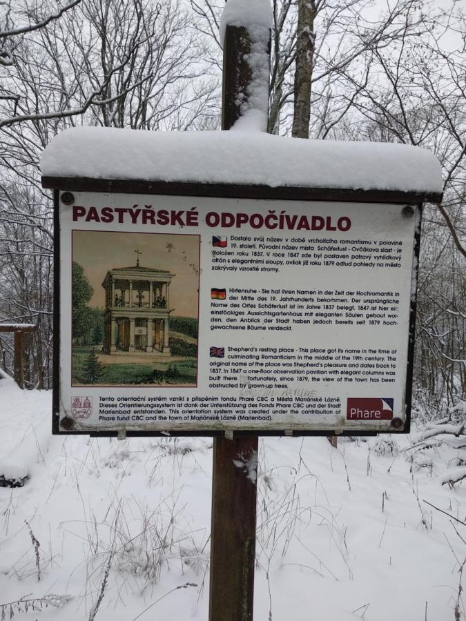 Apartman Friedrichsruh Apartman Mariánské Lázně Kültér fotó