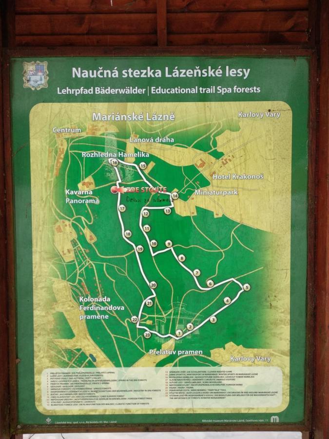 Apartman Friedrichsruh Apartman Mariánské Lázně Kültér fotó