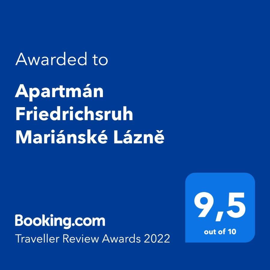 Apartman Friedrichsruh Apartman Mariánské Lázně Kültér fotó